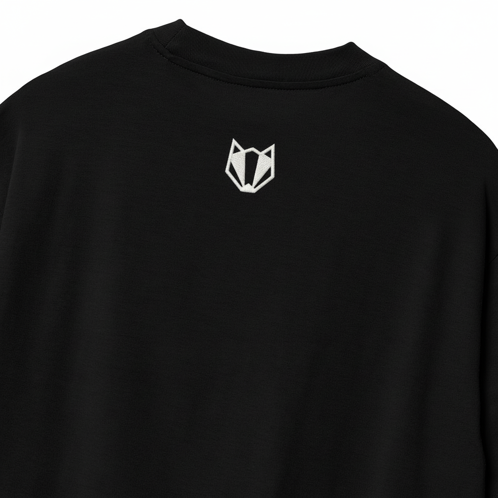 Badger + Bandit Black Tee