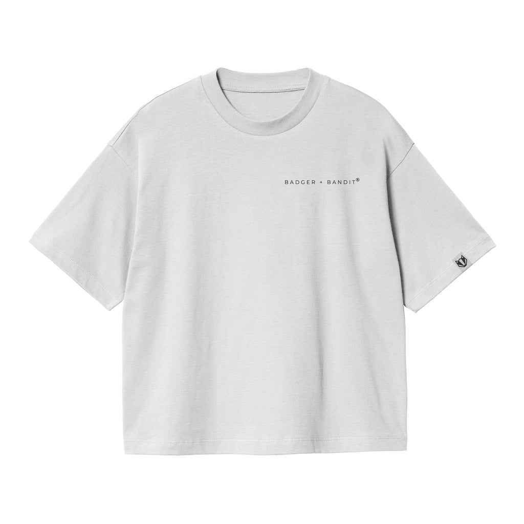 Badger + Bandit White Tee