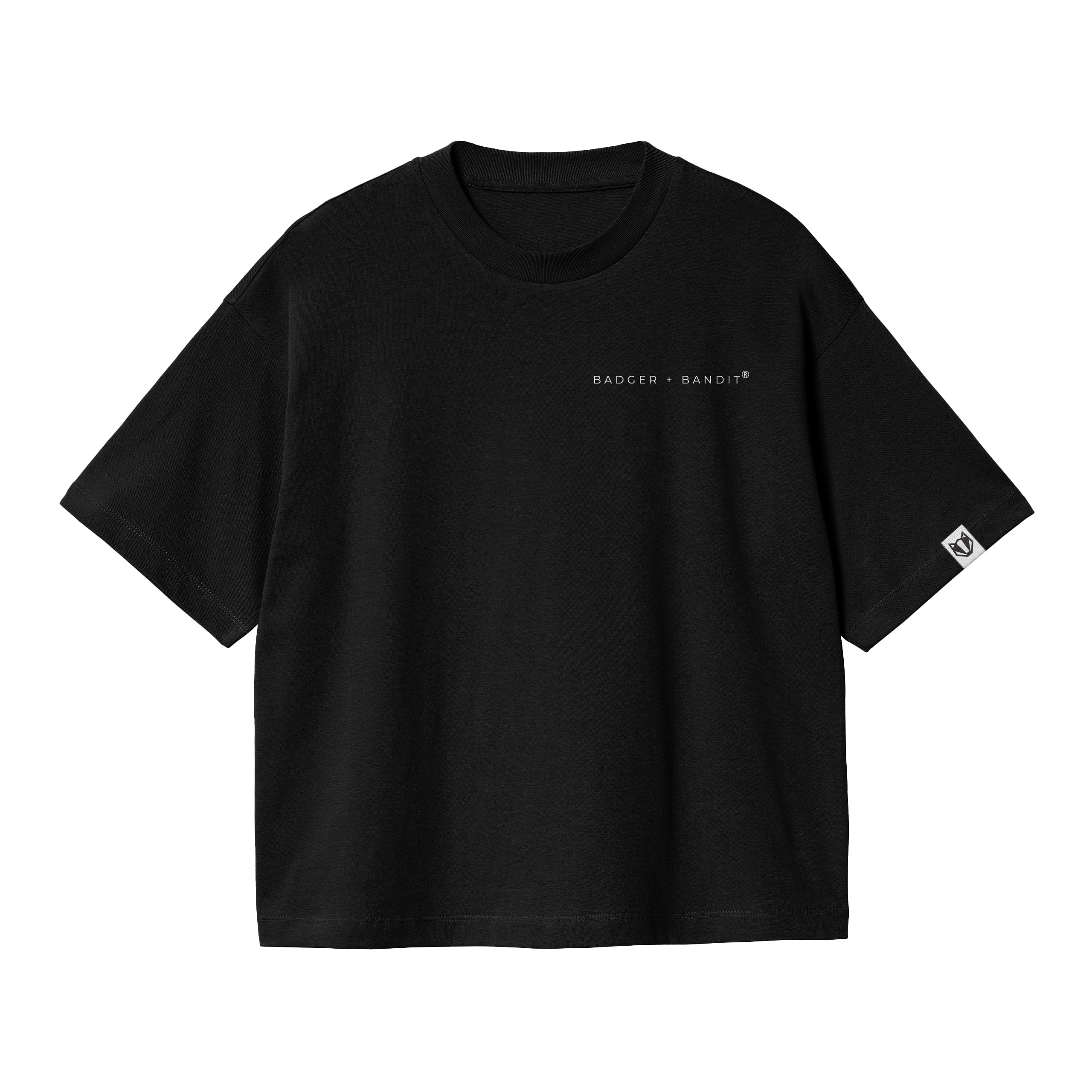 Badger + Bandit Black Tee