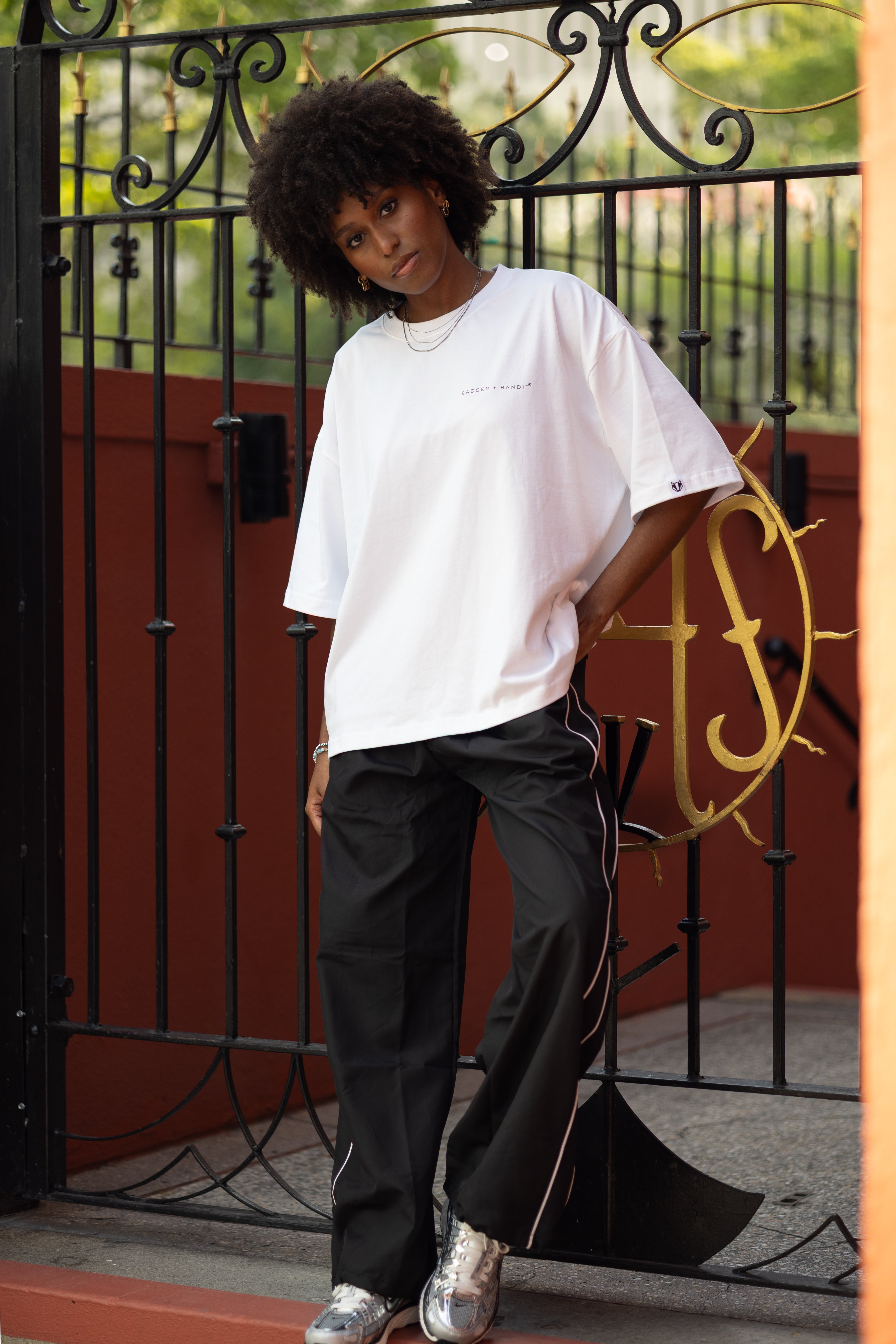 Badger + Bandit White Tee