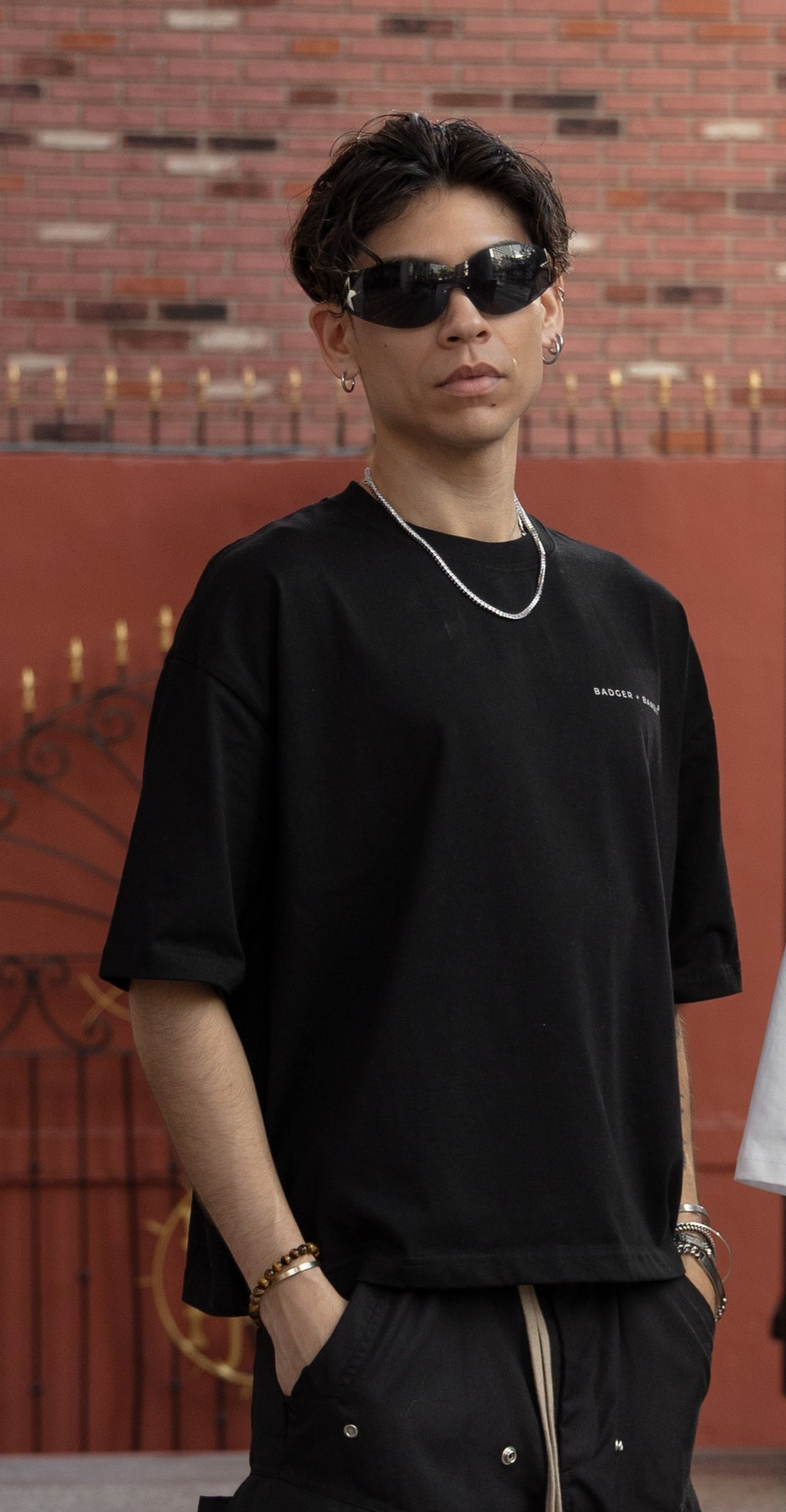 Badger + Bandit Black Tee