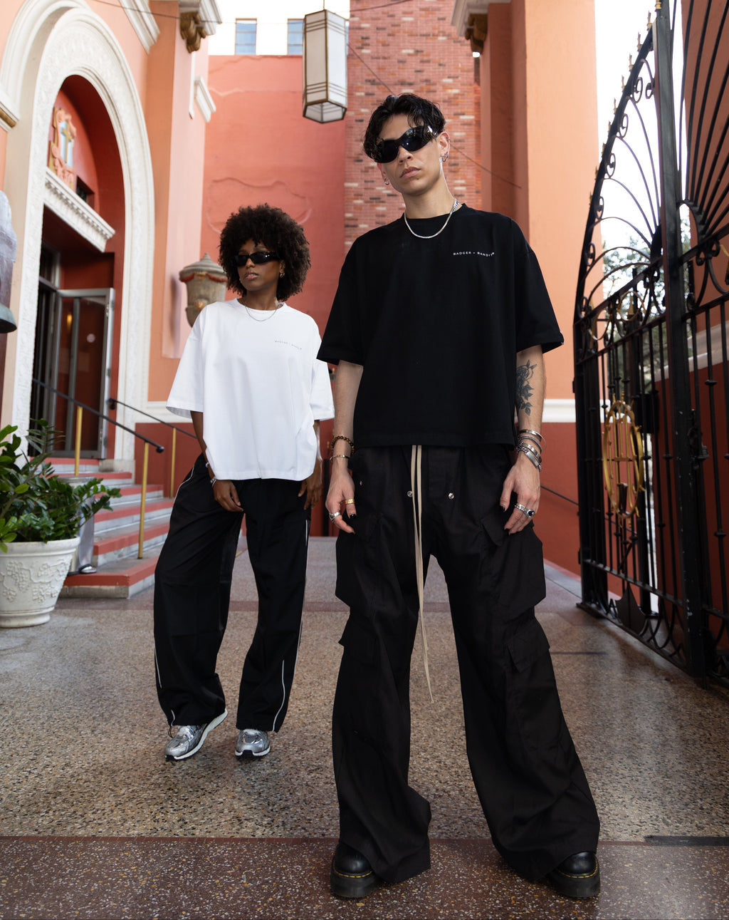 Badger + Bandit Black Tee