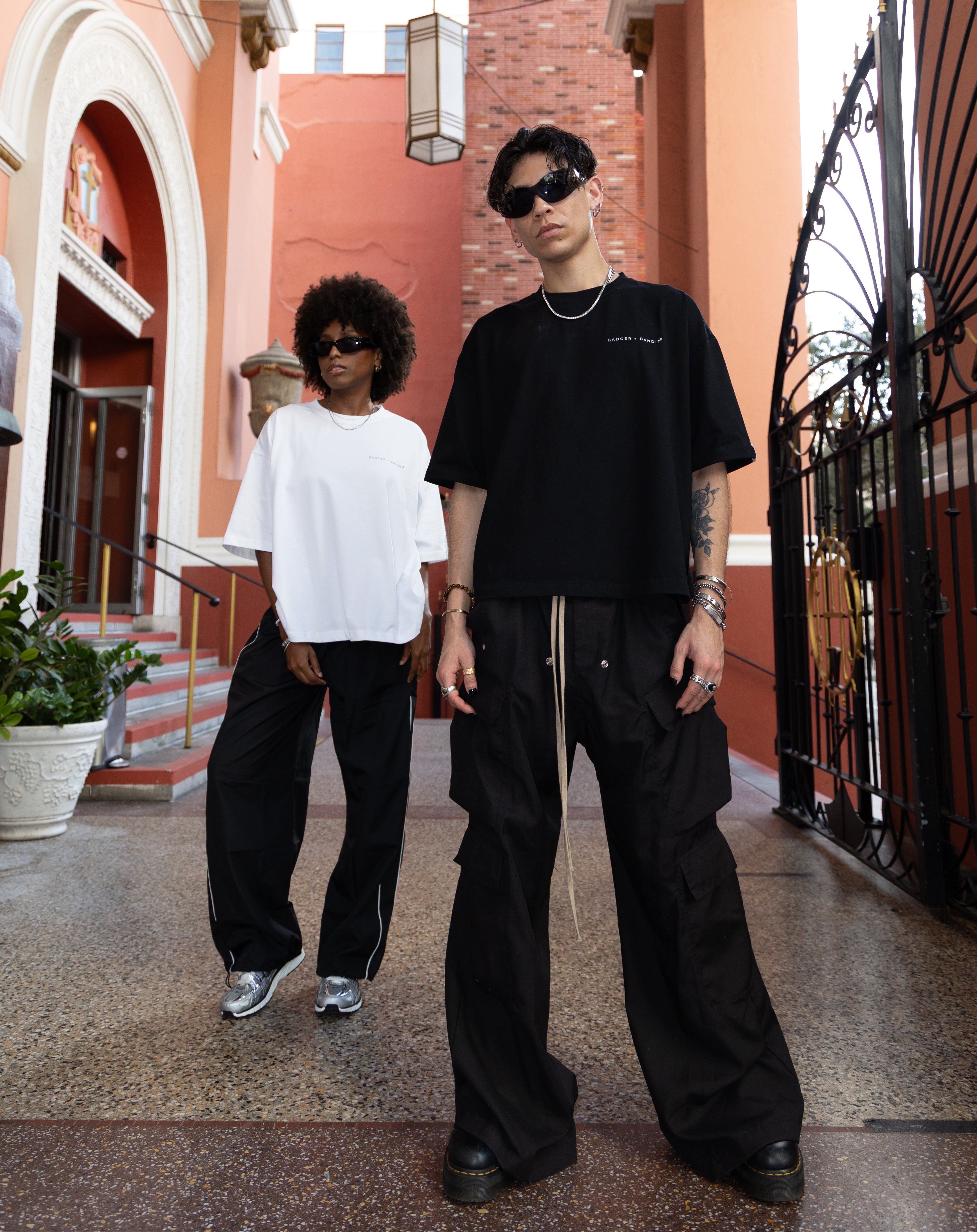 Badger + Bandit Black Tee